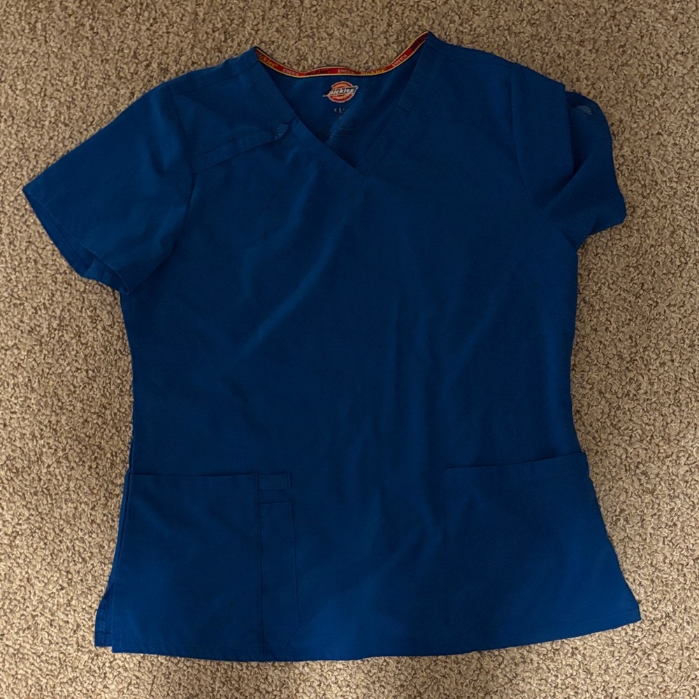 Dickies Women's Royal Blue Short Sleeve Top